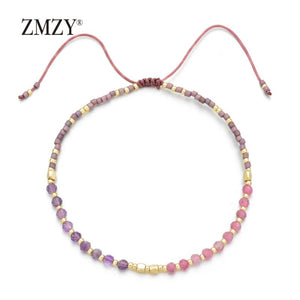 Boho Stone Friendship Bracelet - Natural