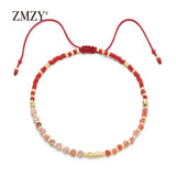 Boho Stone Friendship Bracelet - Natural