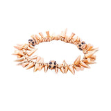 Vintage Punk Style Charm Rivet Bracelets For Women