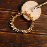 Vintage Punk Style Charm Rivet Bracelets For Women