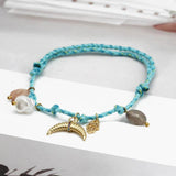 Colorful Braided Evil Eye Charm Tassel Bracelet for Women Girls Men