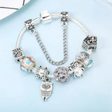 Magic Owl Frog Charm Bracelet for Kids