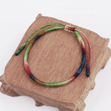 7 Chakra Yoga Charm Bracelet Tibetan Buddhist Lucky Bracelets & Bangles