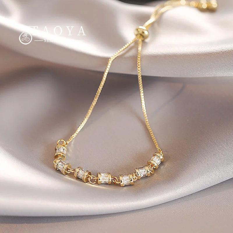 Zircon Waist Style Charm Bracelets Women's Jewelry