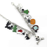Nightmare Christmas Bracelet Jack Enamel Pendant Sally Charm Women Gift