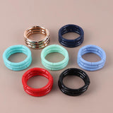 Bohemian Acrylic Bamboo Charm Bracelets For Women