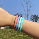 Bohemian Acrylic Bamboo Charm Bracelets For Women