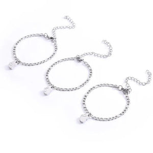 4-Leaf Clover Magnetic Friendship Bracelets - Good Luck