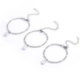 4-Leaf Clover Magnetic Friendship Bracelets - Good Luck