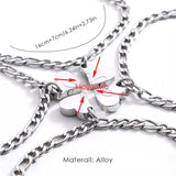 4-Leaf Clover Magnetic Friendship Bracelets - Good Luck