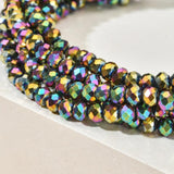 Boho Multicolor Crystal Bracelets for Women Ethnic Beads Wrap Bracelet