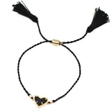 Mini Resin Heart Charm Bracelets