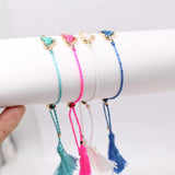 Mini Resin Heart Charm Bracelets
