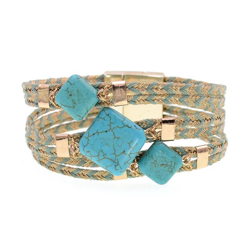 Bohemia Cotton Charm Bracelets for Women