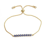 Red Evil Eye Bracelet Chain Charm Adjustable Jewelry EY6546