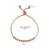 Red Evil Eye Bracelet Chain Charm Adjustable Jewelry EY6546
