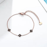 Peach Hearts Bracelet 15cm+5cm Stainless Steel High Jewelry