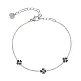 Peach Hearts Bracelet 15cm+5cm Stainless Steel High Jewelry