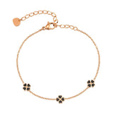 Peach Hearts Bracelet 15cm+5cm Stainless Steel High Jewelry
