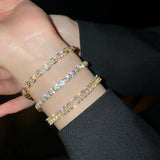 Korea Zircon Bracelet Women Prom Party Accessories