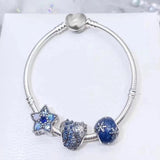 Hot Charm Ladies Bracelets DIY Star & Feather Beads Charms Bracelets