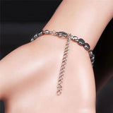 Witchcraft Triple Moon Goddess Bracelet Stainless Steel B3515S02