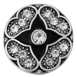 6pcs Rhinestone Snap Buttons for Bracelet Bangle