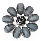 6pcs Rhinestone Snap Buttons for Bracelet Bangle