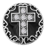 6pcs Rhinestone Snap Buttons for Bracelet Bangle