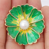 6pcs Metal Snap Jewelry Flower Button 18mm Snap Bracelets Bangles