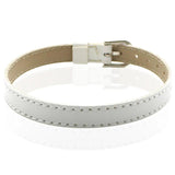 10pcs PU Wristband for 8mm Slide Charms, 210mm Length