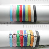 10pcs PU Wristband for 8mm Slide Charms, 210mm Length