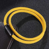 Multi Rope Chain Bracelet Stainless Steel Clasp Milan Thread Band SP1101