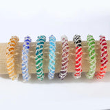 Simple Crystal Tornado Bracelet Geometric Design High Quality Lobster Clasp