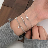 925 Silver Love Bracelet for Women - Romantic Jewelry Gift