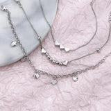 925 Silver Love Bracelet for Women - Romantic Jewelry Gift