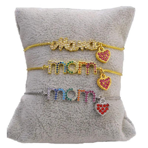 MaMa Boy Girl Charm Bracelets For Mom Daughter Birthday Gift