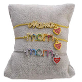 MaMa Boy Girl Charm Bracelets For Mom Daughter Birthday Gift