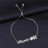 MaMa Boy Girl Charm Bracelets For Mom Daughter Birthday Gift