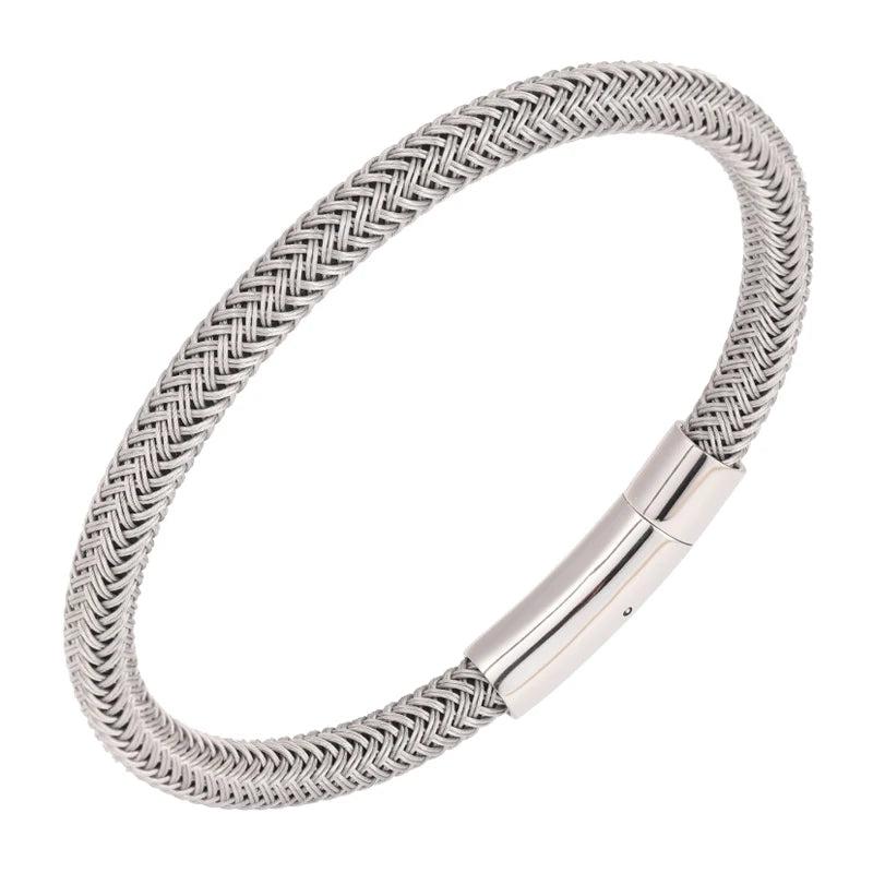 Stylish Titanium Steel Rope Bracelet Gift
