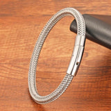 Stylish Titanium Steel Rope Bracelet Gift