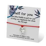 Koala Bee Adjustable Bracelets Animal Lover Christmas Gift