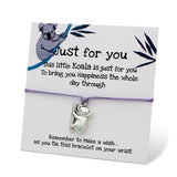 Koala Bee Adjustable Bracelets Animal Lover Christmas Gift