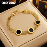316L Stainless Steel Roman Numeral Bracelet