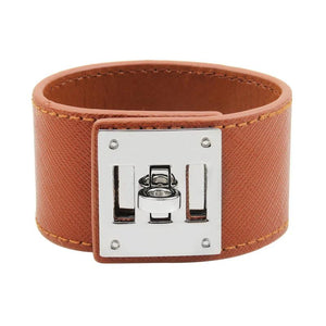 Kirykle Punk Leather Bracelets for Women