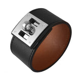 Kirykle Punk Leather Bracelets for Women