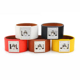 Kirykle Punk Leather Bracelets for Women