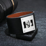 Kirykle Punk Leather Bracelets for Women