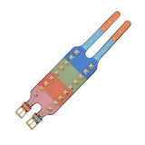 Kirykle Colorful Wide Leather Bracelet Punk Rock Party Jewelry