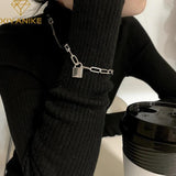 XIYANIKE Silver Lock Bracelet - Classic Jewelry Gift